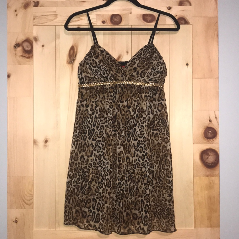 Like new! Leopard Print Dress Size 7